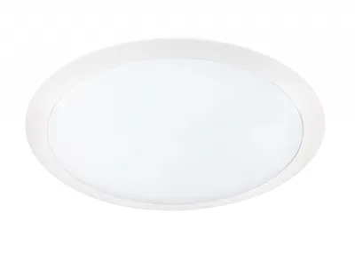 Produktbild von Trio Leuchten - Moderne runde Deckenleuchte I Deckenlampe I Lampe I Leuchte weiß inkl. LED - Gonzalo I Wohnzimmer I Schlafzimmer - Kunststoff Rund - I (nicht austauschbare) LED