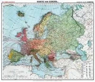 Obrázek produktu pro Historische Karte: Europa, um 1910 (Plano)