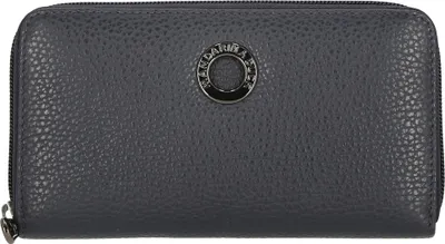 Produktbild von Mandarina Duck Mellow Leather Zip Around Wallet Blau