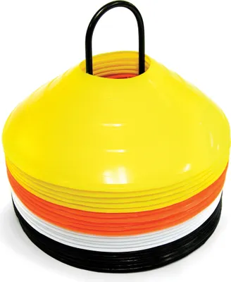 Produktbild von SKLZ SAQ-HSC01-02, Agility-Kegel, Fitness, Schwarz, Orange, Weiß, Gelb, 50,8 mm