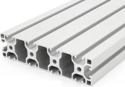 Produktbild von Länge 800mm - Aluminiumprofil 40x160L I-Typ Nut 8 (leicht), silber eloxiert. Aluminium Profil 40x160 Alu Profil 40 x 160 Montage- Systemprofil