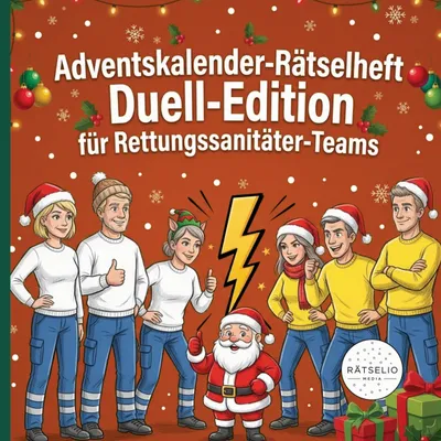 Produktbild von Adventskalender-Rätselheft