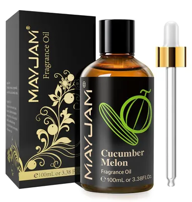 Productafbeelding van Komkommer-meloenolie - Etherische geurolie voor diffusers en aromatherapie - 100 ml