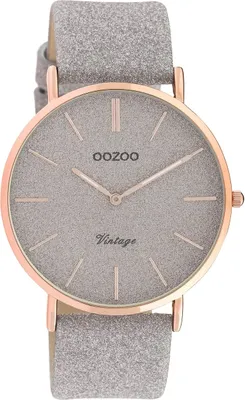 Produktbild von Oozoo Damen Edelstahlarmband Uhr Vintage blau C20102 Analog Quarzuhr UOC20162