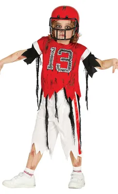 Produktbild von Zombie Quaterback für Kinder Gr. 110 - 146, Größe:128/134