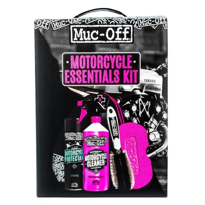Produktbild von Muc Off Motorrad Reinigungsset Essentials Motorcycle Kit 4-teilig