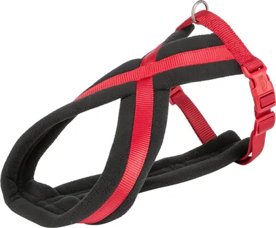 Produktbild von TRIXIE Premium Touren-Geschirr - rot - 50–90 cm/25 mm