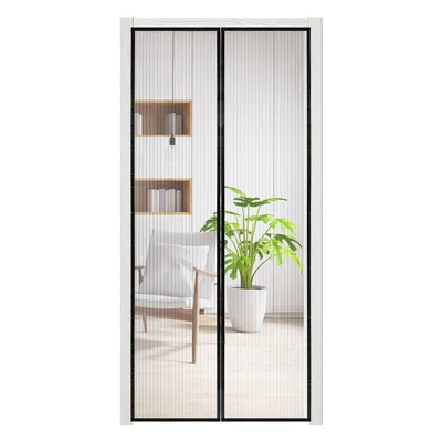 Obrázek produktu pro Magnetická zástěna proti hmyzu 90 x 210 cm zástěna proti hmyzu balkonové dveře zástěna proti komárům magnetická zástěna bez vrtání