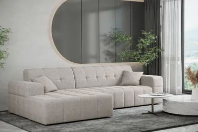 Produktbild von Kaiser Möbel Ecksofa Eckcouch NIMES stoff Verita Beige Links