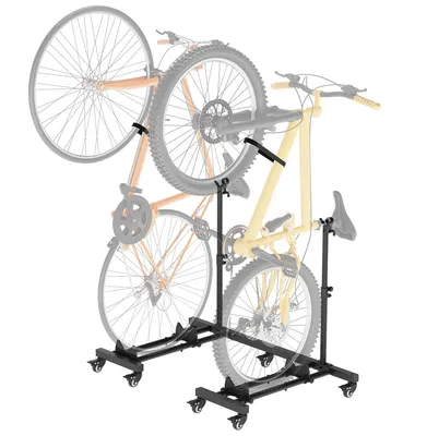 Obrázok produktu pre Solidchoice – Súprava dvoch samostatných stojanov na bicykle s nastaviteľnou výškou