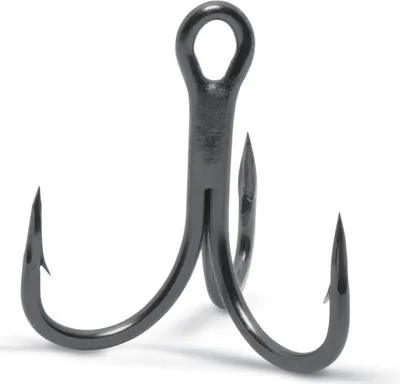 Produktbild von VMC 7556 Hypercut 3X-Strong Hook - 5 Drillinge, Größe/Farbe:Gr. 4 / Verzinnt
