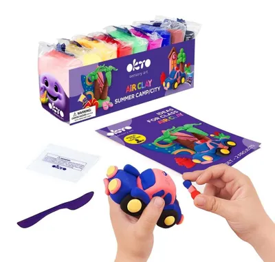 Produktbild von Kreativ-Set mit Modelliermasse, geeignet für Kinderlager