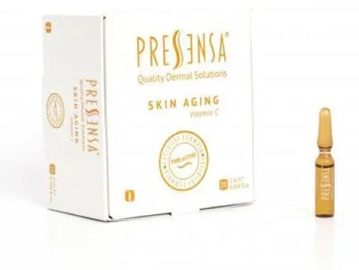 Zdjęcie produktu dla Pressensa witamina C SKIN AGING, 2 ml - całe opakowanie - 20 sztuk