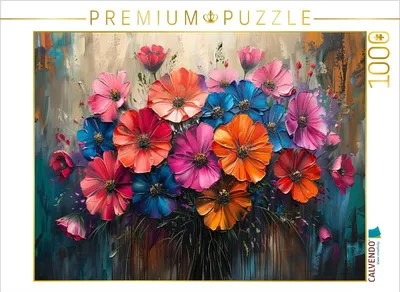 Produktbild von CALVENDO Puzzle Mohnblumen | 1000 Teile Lege-Größe 64x48cm Foto-Puzzle für glückliche Stunden