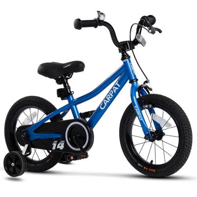 Produktbild von Velors Kinderfahrrad 12 14 16 Zoll Kinderfahrrad für 3-7 Jahre 1 Gang Kettenschaltung Mädchen Jungen Fahrrad Bike mit Stützräder ab 3 Jahre