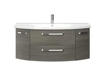 Produktbild von Pelipal Serie 4010 Waschtisch mit Unterschrank 4010.1200019 Graphit Str. quer 120,5 cm