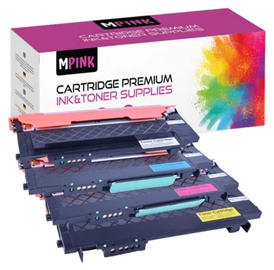 Produktbild von 4x Toner für Samsung CLT-K406S CLT-C406S CLT-Y406S CLT-M406S CMYK CLP-360 CLX-3300 Xpress C410W C467W