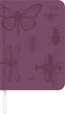 Produktbild von Lady Journal Deluxe Purple 2026 - Taschen-Kalender A6