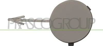 Produktbild von PRASCO FD1071286 Stoßstangen & -verstärker Klappe Abschlepphaken für FORD MONDEO III (B5Y)