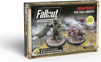 Productafbeelding van Fallout Creatures Yao Guai Ambush - Miniaturenspel Uitbreiding - Engelstalige editie