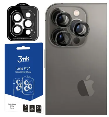 Zdjęcie produktu dla 3MK Lens Protection Pro, iPhone 15 Pro, 1 szt.