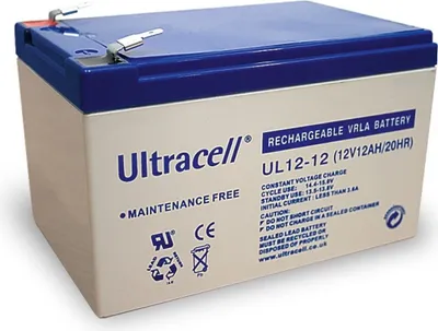 Produktbild von Wentronic 78248, 12000 mAh, Plombierte Bleisäure (VRLA), 12V
