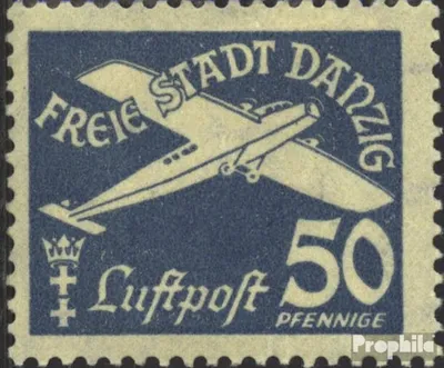 Produktbild von Briefmarken Danzig 1935 Mi 254 postfrisch Flugpost