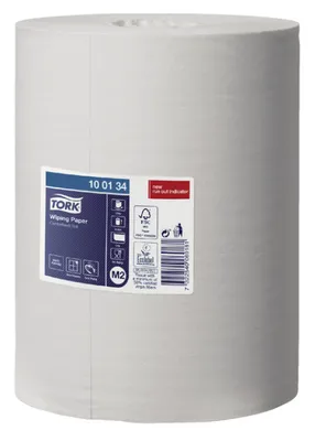 Image de Tork - Poetsrol M2 1Laags 6 rouleaux Blanc 100134 | Box A 6 Roll