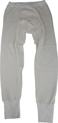 Produktbild von Wärmewäsche Classic Herren-Hose lang mit Eingriff 50% Angora natur>>>>Gr. XL