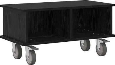 Image de Meuble TV Chêne noir 68,5 x 35 x 35 cm Bois d'ingénierie
