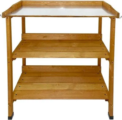 Image de Table de jardin - Bois - Banc de jardin