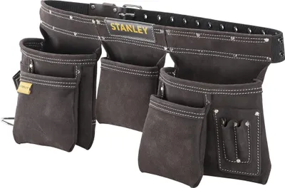Obrázok produktu pre Stanley STST1-80113, Bedrový opasok na náradie, Hnedá, Koža, 9 vrecká/vreciek, Spona, 1 kusov