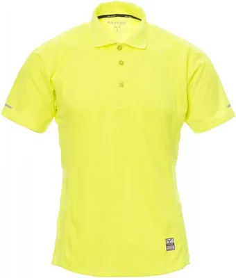 Produktbild von Sport Poloshirt "TRAINING" - Payper Fluogelb M