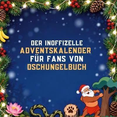 Produktbild von Der inoffizielle Adventskalender für Fans vom Dschungelbuch