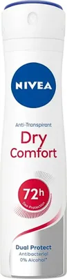 Obrázek produktu pro NIVEA - Deodorant ve spreji - Dry Comfort - Antibakteriální - 150 ml - 1 kus