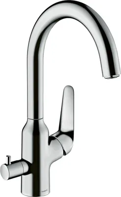 Zdjęcie produktu dla hansgrohe jednouchwytowa bateria kuchenna 220 M42 DN 15, z zaworem odcinającym, chrom