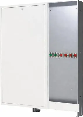 Produktbild von Danfoss Sichtteil zu Unterputzkasten 145H4900, Pulverbeschichtet, RAL9016, 1 Stk.