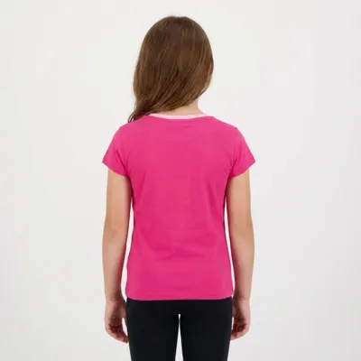 Produktbild von Disney Lilo und Stitch Mädchen Kinder kurzarm T-Shirt – Pink / 104