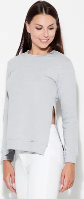 Produktbild von Katrus Langarm-T-Shirt für Frauen Ielemiia grau XL