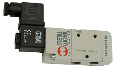 Produktbild von Riegler 3/2-Wegeventil, elektropneumat., monostabil, G 1/8, NO, 12 V DC