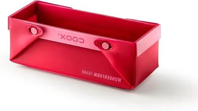 Immagine prodotto di Stampo da forno in silicone, rosso, per torte e pane, pieghevole