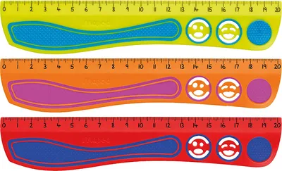 Produktbild von Maped 278710 Flachlineal Kidy Grip 200 mm aus Kunststoff