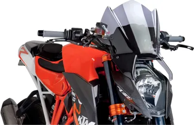 Image de PUIG naked sport screen smoked clear pour Ktm r superduke