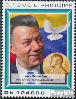 Produktbild von Briefmarken Sao Tome e Principe 2017 Mi 7397 (kompl. Ausgabe) postfrisch Nobelpreisträger