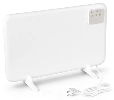 Immagine prodotto di Vigevee - Pannello riscaldante a infrarossi da 120W, riscaldatore da tavolo in metallo, pannello riscaldante per scrivania, con timer, ideale per l'ufficio