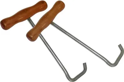 Zdjęcie produktu dla Ekkia Boot-hook Silber Silber Jeden rozmiar