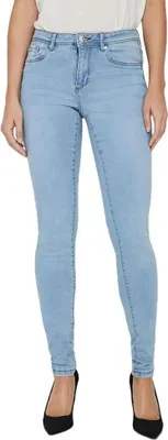 Produktbild von Vero Moda Tanya Normal Waist Slim Piping Jeans Blau XL / 30 Damen Blau XL