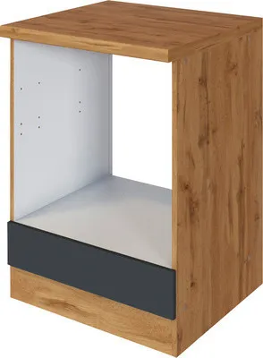 Produktbild von Held Möbel Herdumbauschrank Sorrento BxTxH 60 x 60 x 86 cm anthrazit matt zerlegt 480.6280