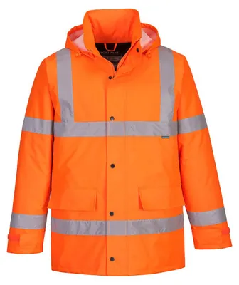Produktbild von Portwest S460 WARNSCHUTZ-VERKEHRS-JACKE Orange Gr. 6XL