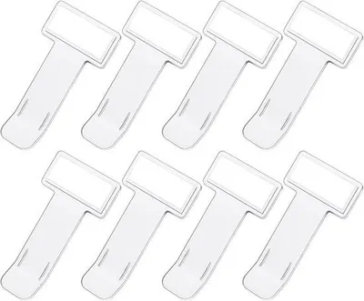 Image de Porte-tickets de parking pour voitures, modèle 8 pièces - Clip pour tickets de stationnement